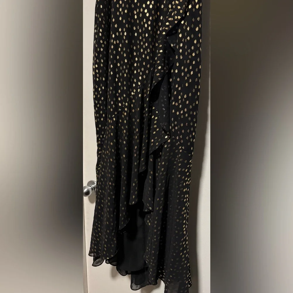 MSK Ruffled Wrap Dress - Picture 6 of 9
